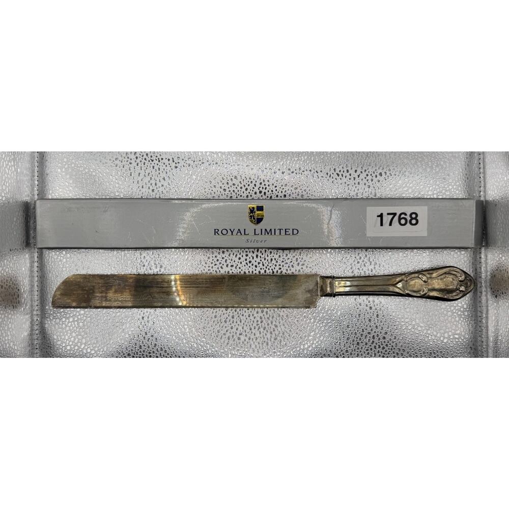 🔥Antique Royal Limited Made In England Silverplate Cake Knife🔥